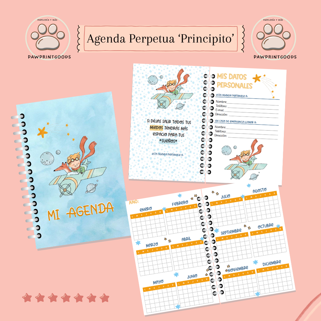 Agenda perpetua 'Principito'