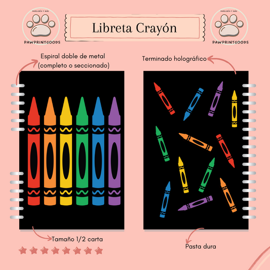 Libreta 'Crayón'