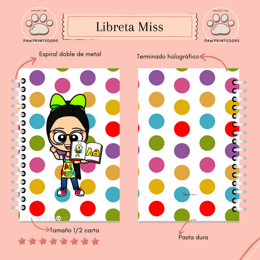 Libreta 'Miss'