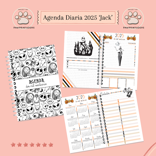 Agenda diaria 2025 'Jack'