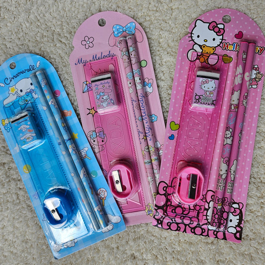 Set de papelería Sanrio