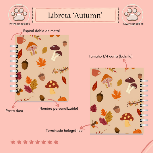 Libreta 'Autumn'