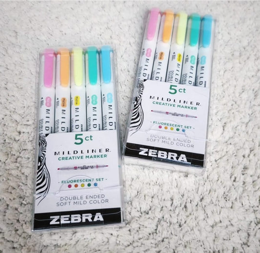 Se de plumones ZEBRA MILDLINER