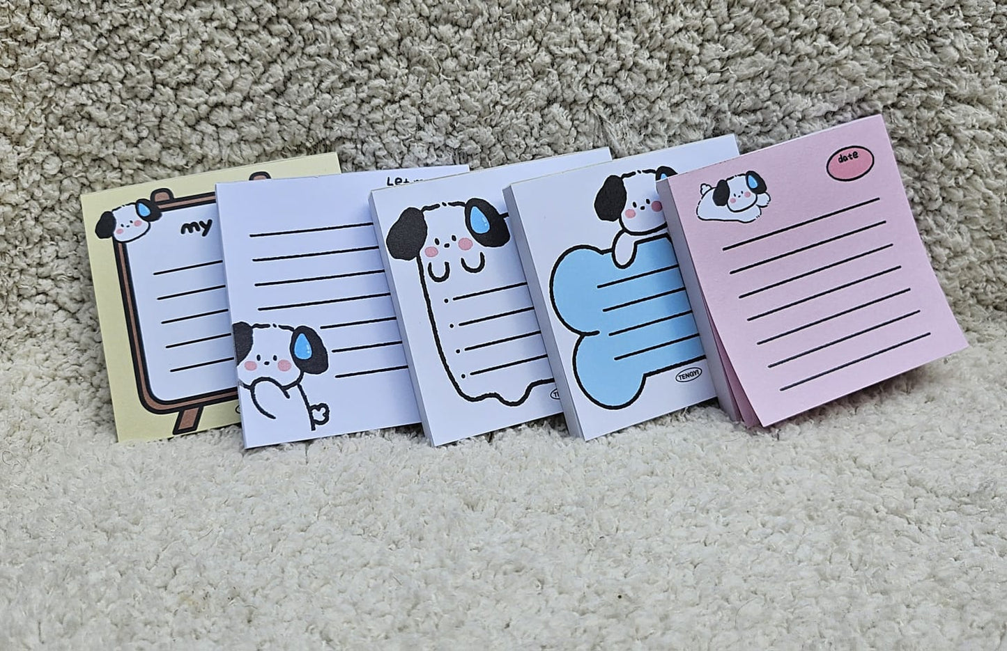 Note pad diseño Perrito