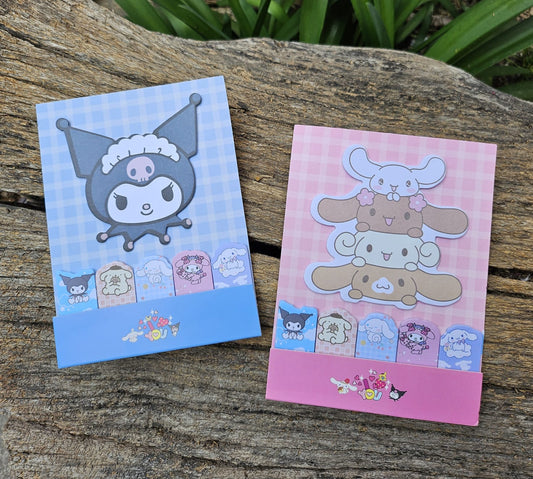 Set notas adhesivas y marcapáginas Sanrio