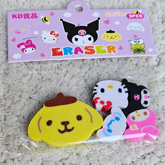 Juego de gomas Sanrio