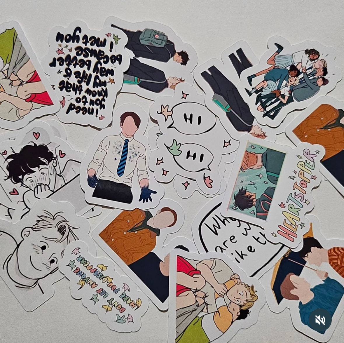 Stickers 'Heartstopper'